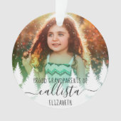 Arbres à neige Fiers Grand-parents Nom de la photo (devant)