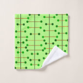 Arbres atomiques (Gant de toilette)