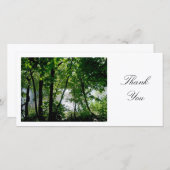 Arbres au bord d'une rivière - Merci (Devant / Derrière)