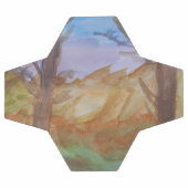 Arbres au coucher du soleil (Plat)