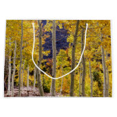 Arbres d'Aspen Automne, Automne, grand sac cadeau (Devant)