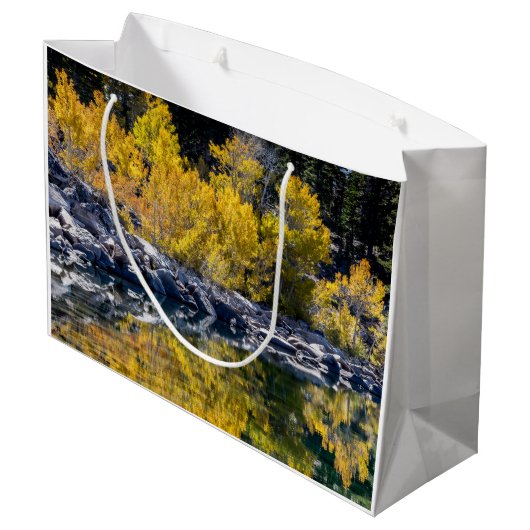 Arbres d'Aspen Automne, Automne, grand sac cadeau (Dos Angle)