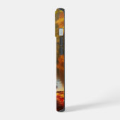 Arbres d'automne & lac avec canards (Côté gauche)