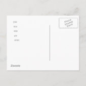 Arbres d'automne Thanksgiving Dîner Invitation (Dos)