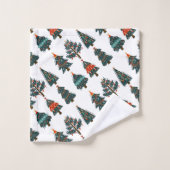 Arbres de Noël (Gant de toilette)