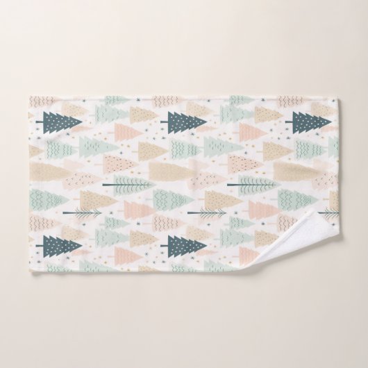 Arbres de Noël (Serviette à main)