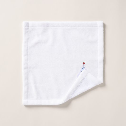 Arbres de Noël (Gant de toilette)