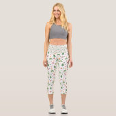 Arbres de Noël Capri Leggings (Recto)