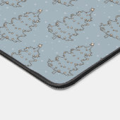 Arbres de Noël Line Art en bleu (Coin)