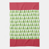 Arbres de Noël Microfibre Serviette de cuisine (Vertical)