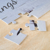 Arbres de Noël Scène d'hiver Jigsaw Puzzle (Côté)