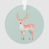 Arbres de Noël verts roses étoiles d'or (dos)