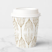 Arbres d'hiver 8 oz. Gobelets en papier (Recto)