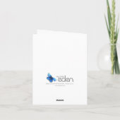 "Arbres d'hiver" Carte de Noël (Dos)