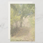 Arbres en bois Papeterie personnalisée (Devant / Derrière)