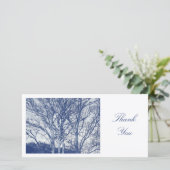 Arbres en hiver - Effet Cyanotype - Merci (Debout devant)