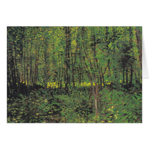 Arbres et sous-bois par Van Gogh