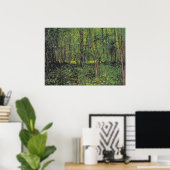 Arbres et sous-bois par Van Gogh Poster (Bureau à domicile)