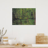Arbres et sous-bois par Van Gogh Poster (Cuisine)
