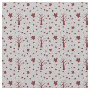 Arbres et tissu Motif Feuille
