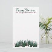 Arbres forestiers | Vacances de Noël | Papeterie (Debout devant)