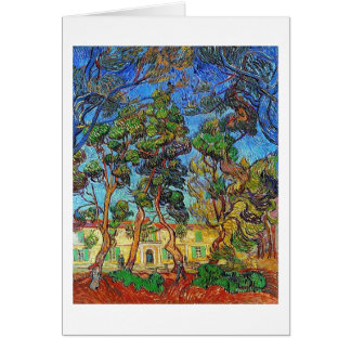 Arbres Hôpital St-Paul Jardin Van Gogh Art