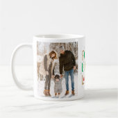 Arbres joyeux Noël Photo Mug (Gauche)