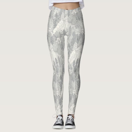 arbres leggings argentés NC (Devant)