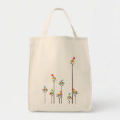 Arbres pointillés et sac fourre-tout mignon à (Devant)