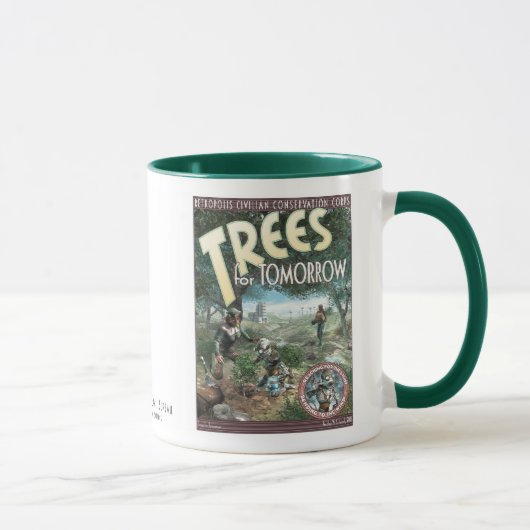 Arbres pour le demain ! Tasse (Droite)