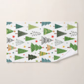 Arbres rétro (Serviette à main)