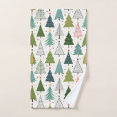 Arbres rétro (Serviette à main)