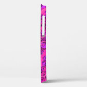 Arbres roses colorés Coque-Mate coque iphone (Verso / Gauche)