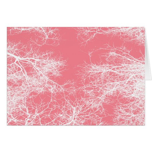 Arbres roses et blancs (Devant horizontal)