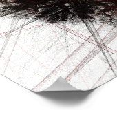 arbres rouges 1 [détail] énorme impression numériq (Coin)