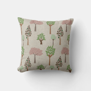 Arbres saisonniers Accent Coussin