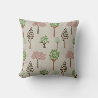 Arbres saisonniers Accent Coussin