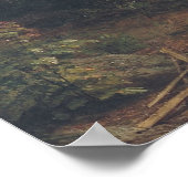 Arbres séquoias géants - Art mural du XIXe siècle (Coin)