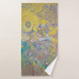 Arbres sur Arrière - plan Jaune, Redon