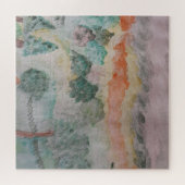 Arbres Sur La Baie Jigsaw Puzzle (Horizontal)