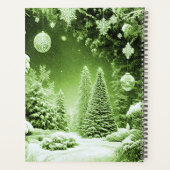 Arbres verts Bals de Noël (Dos)