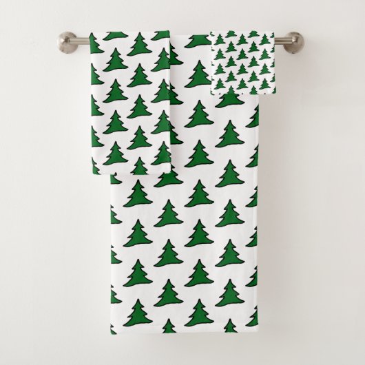 Arbres verts personnalisables (En situation)