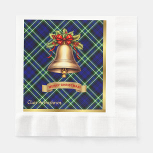 Arbuthnot Persoonlijke Tartan Kerstmis Servet