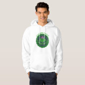 Arbuthnott Scottish Tartan Celtic Thistle Hoodie (Voorkant volledig)