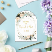 Arc acrylique élégant Faire-part de mariage modern (Insitu (Mariage))