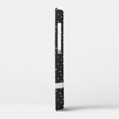 arc blanc sur Coque noir et blanc coque iphone-Mat (Verso / Gauche)