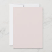 Arc De Bohême Moderne Mariée Pour Être Carte Conse (Dos)