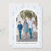 Arc de bois de vacances Personnaliser le Carte pho (Devant)