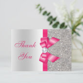 Arc de Faux de roses indien et Merci de diamants (Debout devant)