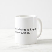 Arc de justice Mug (Devant droit)